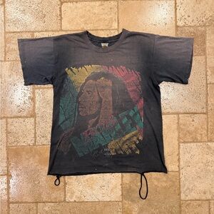 Vintage Bob Marley Thrashed Faded Early 90’s Jamaica Tee